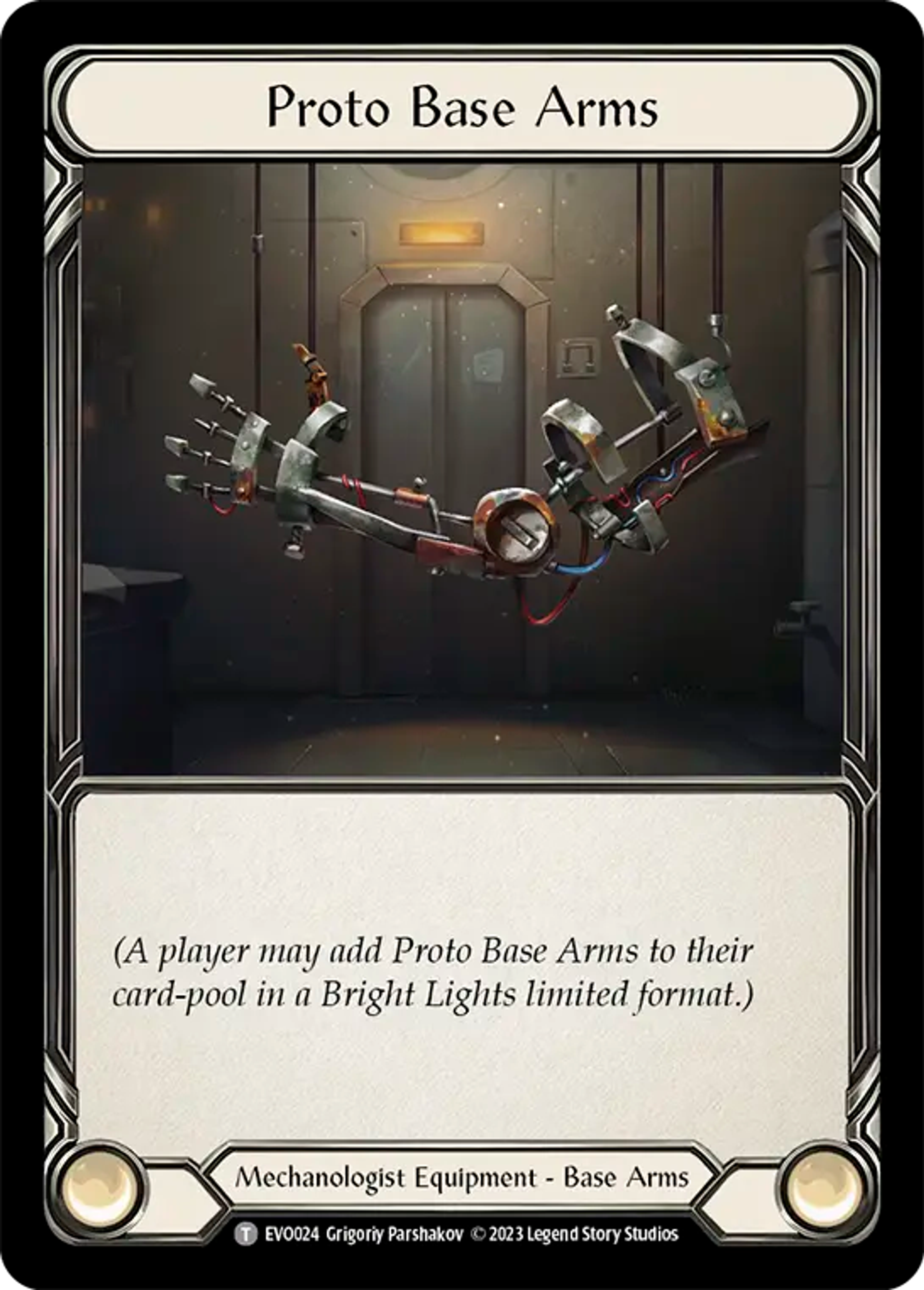 Proto Base Arms — Bright Lights — Flesh and Blood