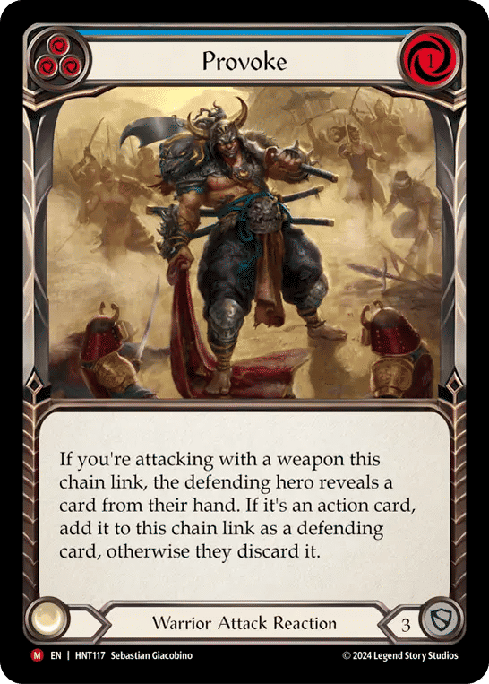 Provoke — The Hunted — Flesh and Blood