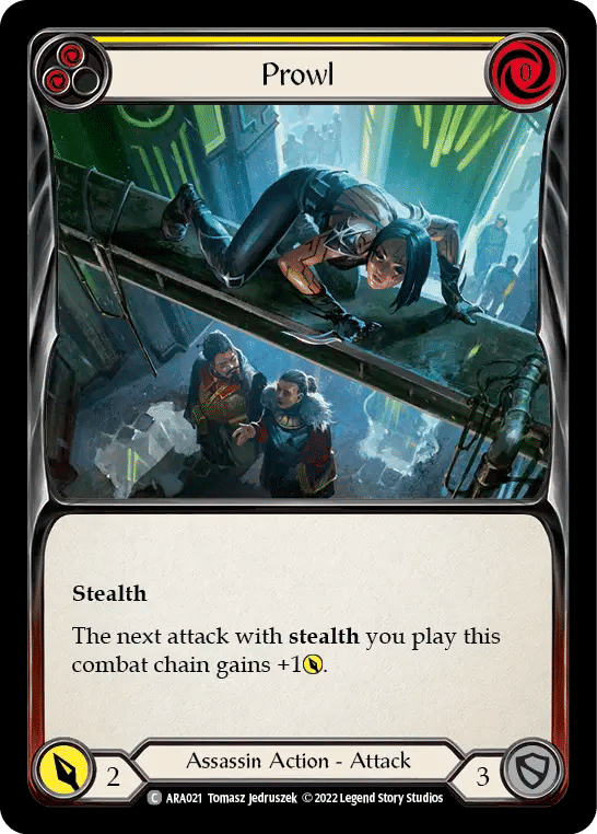 Prowl (Yellow) — Arakni - Blitz Deck — Flesh and Blood