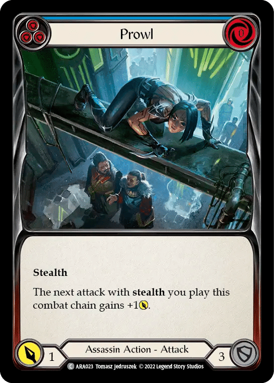 Prowl (Blue) — Arakni - Blitz Deck — Flesh and Blood