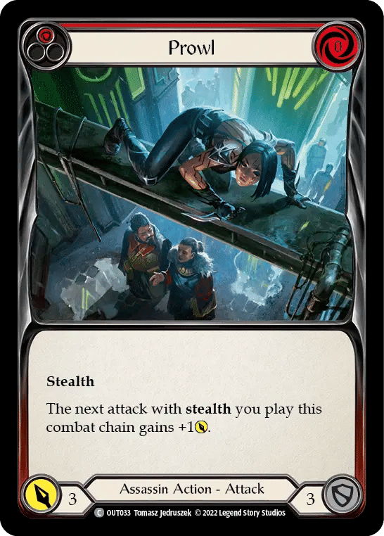 Prowl (Red) — Outsiders — Flesh and Blood