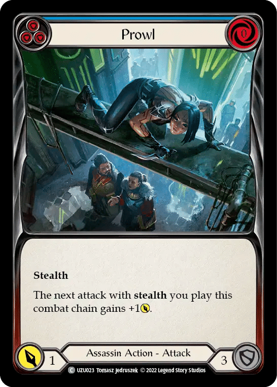 Prowl (Blue) — Uzuri - Blitz Deck — Flesh and Blood