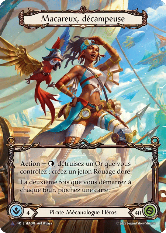 Macareux, décampeuse — High Seas — Flesh and Blood