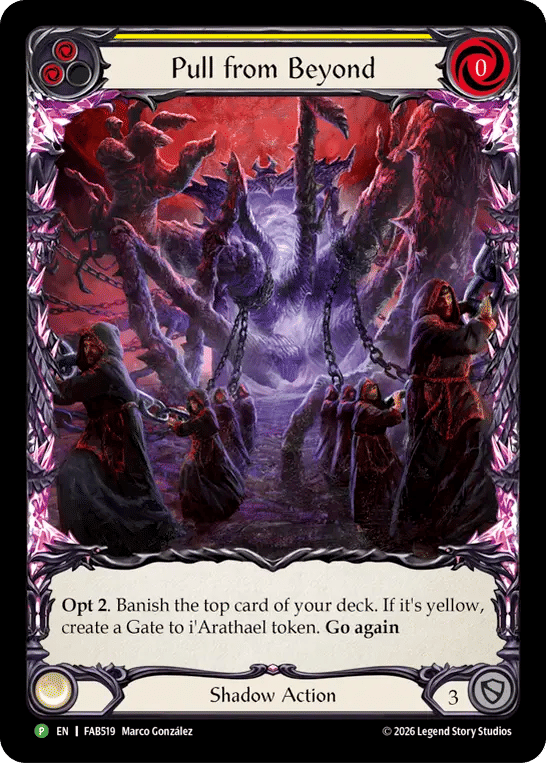Pull from Beyond — Flesh and Blood: Promo Cards — Flesh and Blood