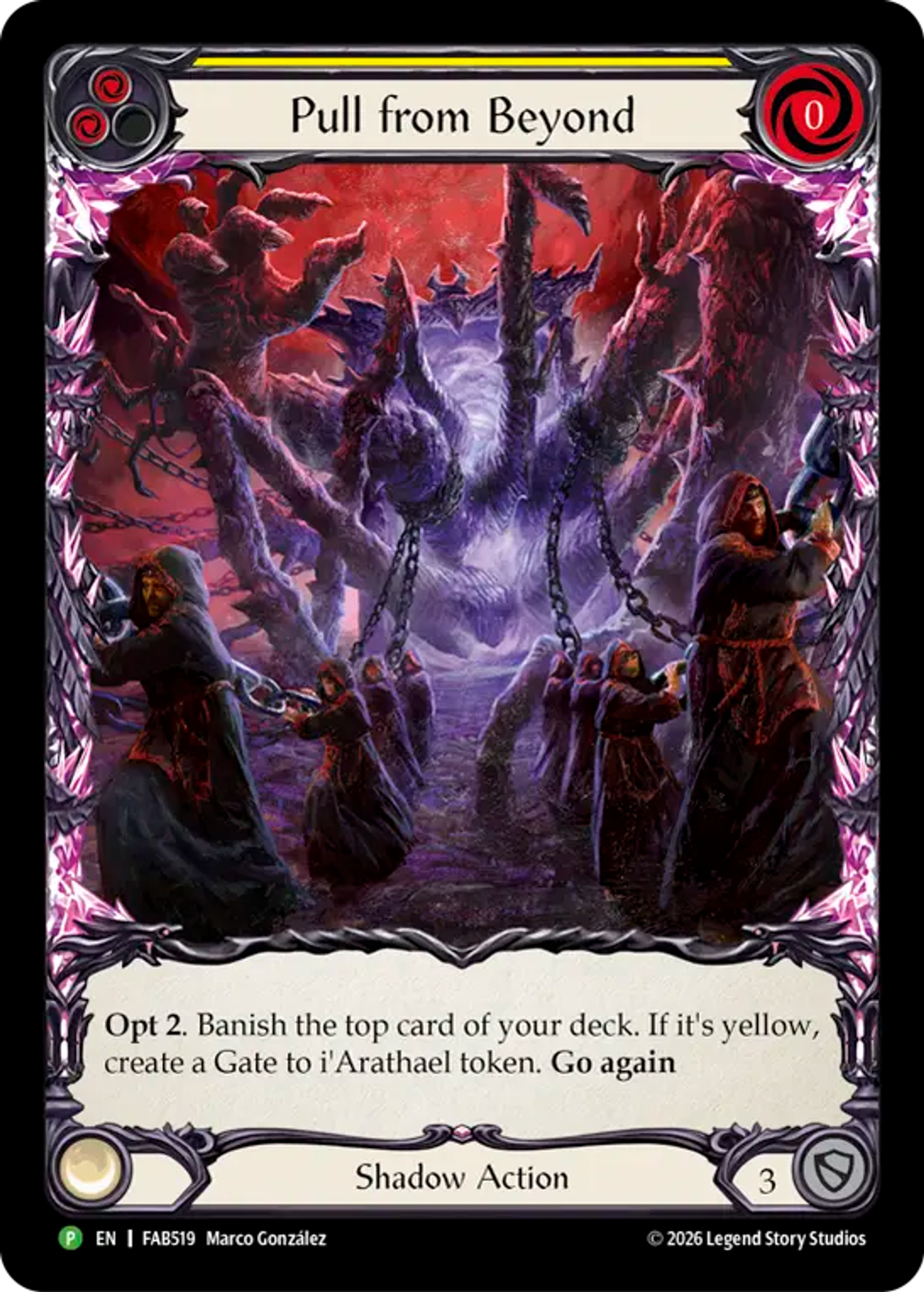 Pull from Beyond — Flesh and Blood: Promo Cards — Flesh and Blood