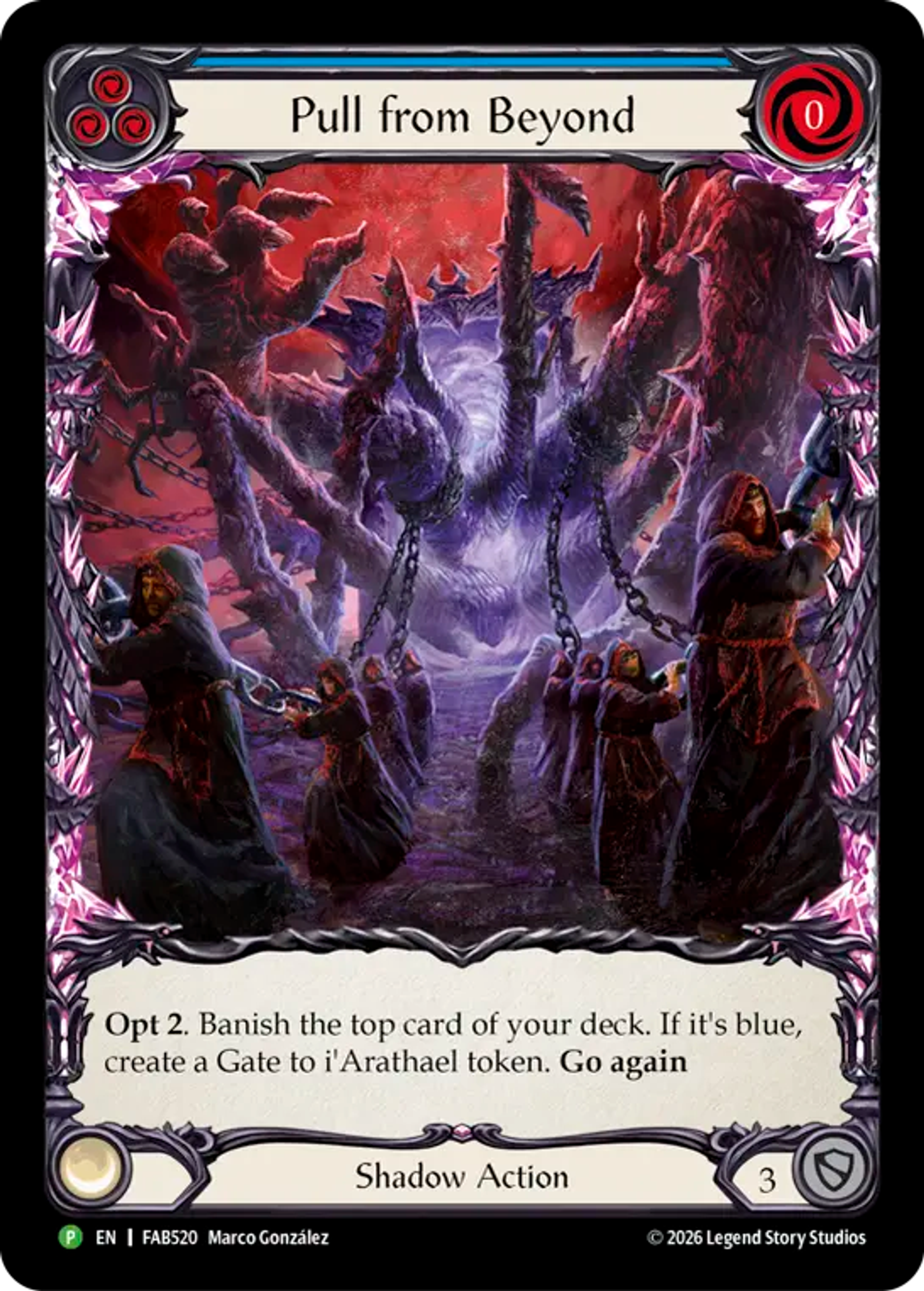 Pull from Beyond — Flesh and Blood: Promo Cards — Flesh and Blood