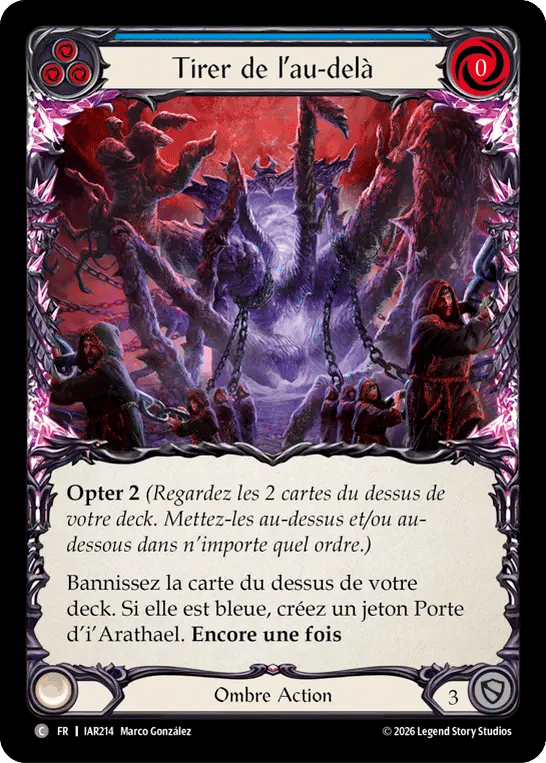 Tirer de l’au-delà — Usurp the Shadow Throne — Flesh and Blood