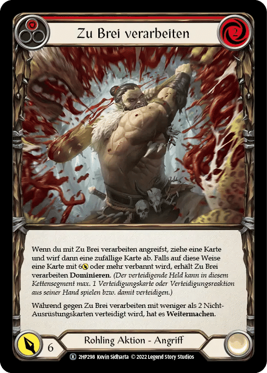 Pulping (Red) — History Pack 2 - Black Label — Flesh and Blood