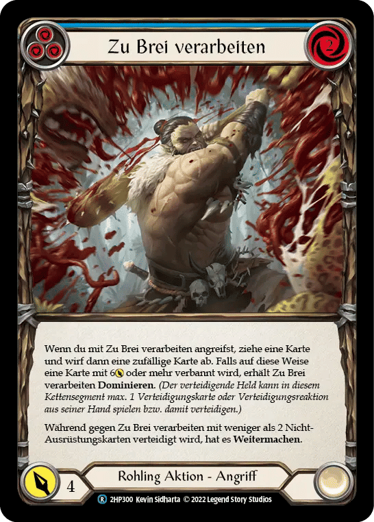 Pulping (Blue) — History Pack 2 - Black Label — Flesh and Blood