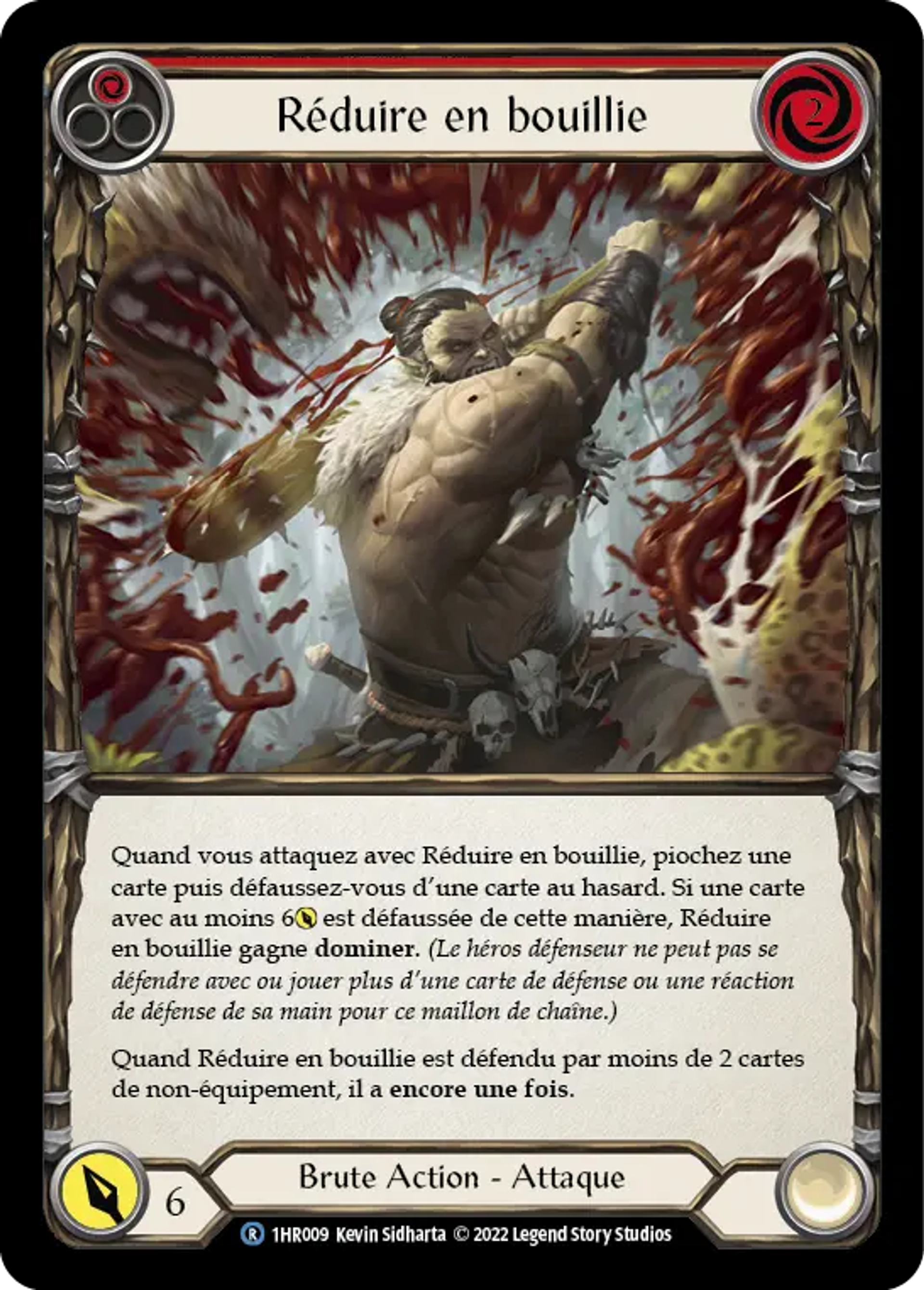 Réduire en bouillie — Rhinar - Blitz Deck — Flesh and Blood