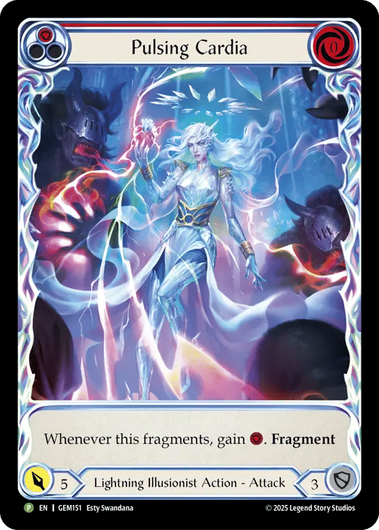 Pulsing Cardia — GEM - Pack 5 — Flesh and Blood