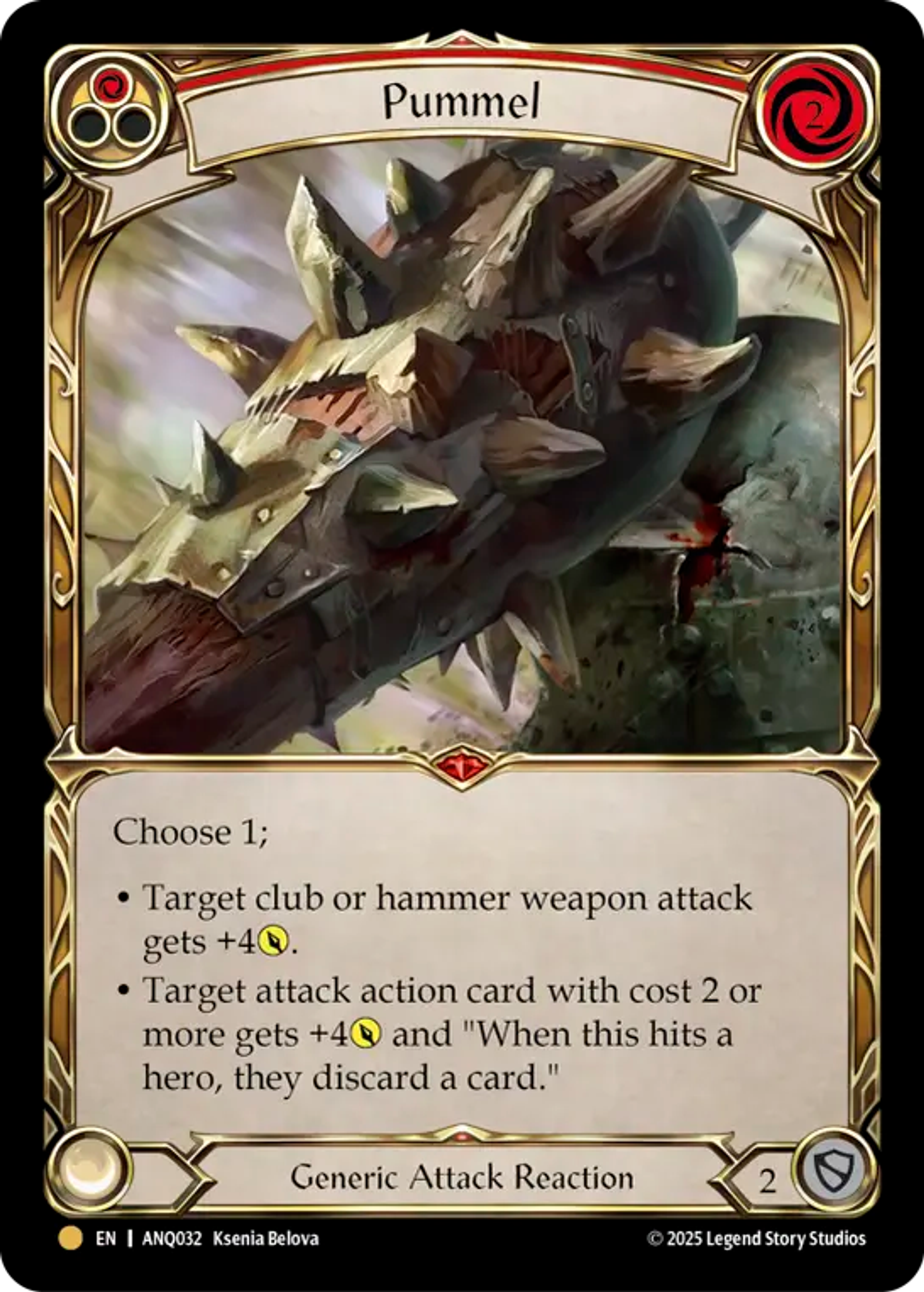 Pummel (Red) — Compendium of Rathe - Antiquity Pack — Flesh and Blood