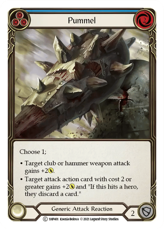Pummel (Blue) — History Pack 1 — Flesh and Blood