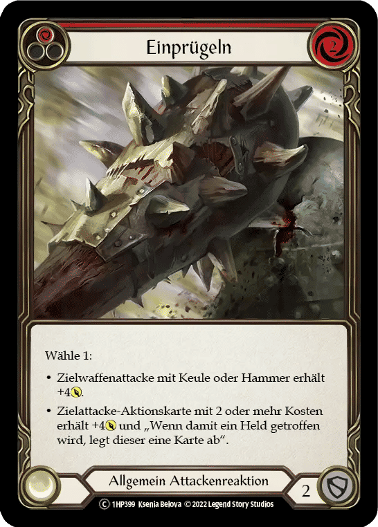 Pummel (Red) — History Pack 1 - Black Label — Flesh and Blood