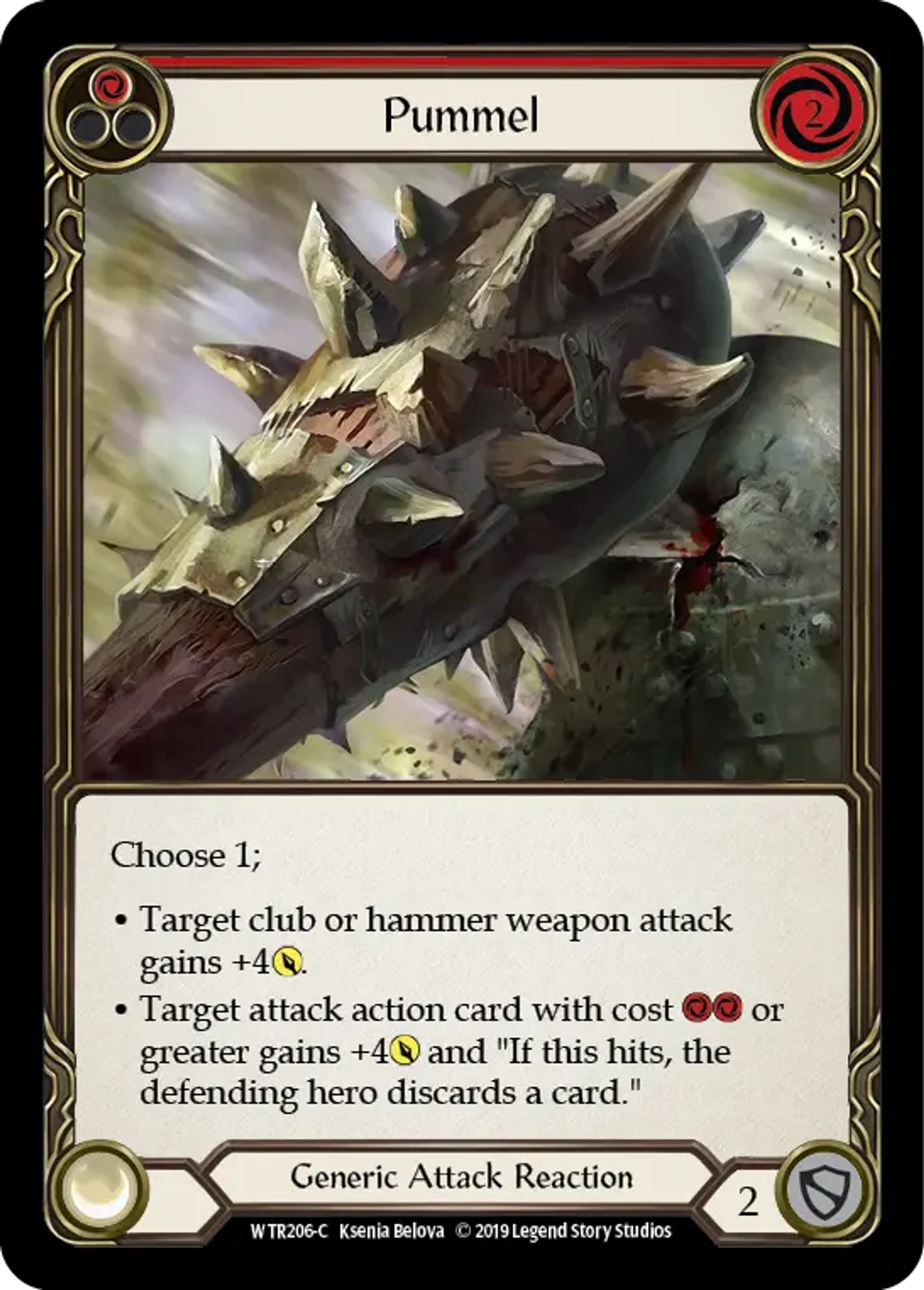 Pummel (Red) — Welcome to Rathe — Flesh and Blood