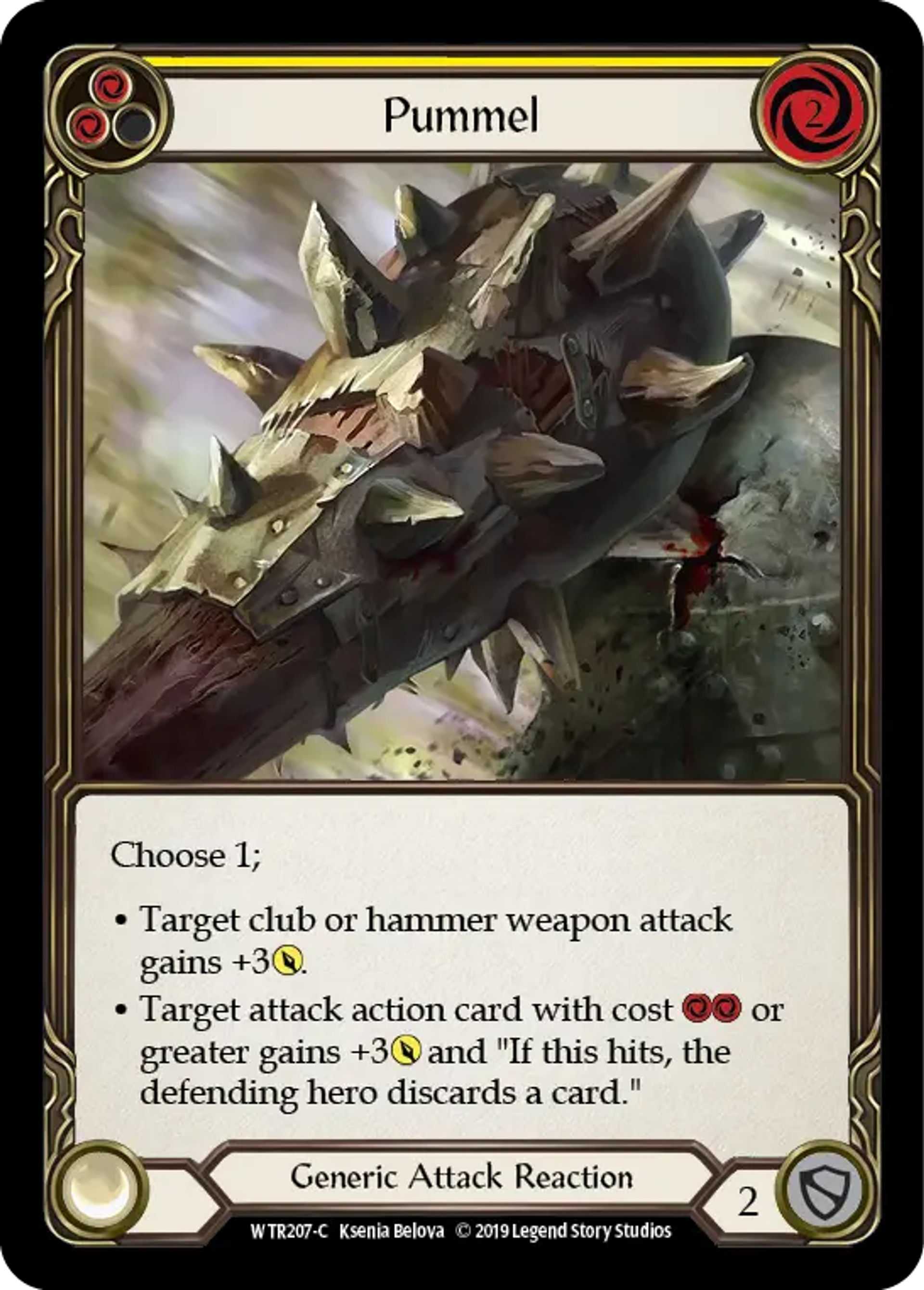 Pummel (Yellow) — Welcome to Rathe — Flesh and Blood