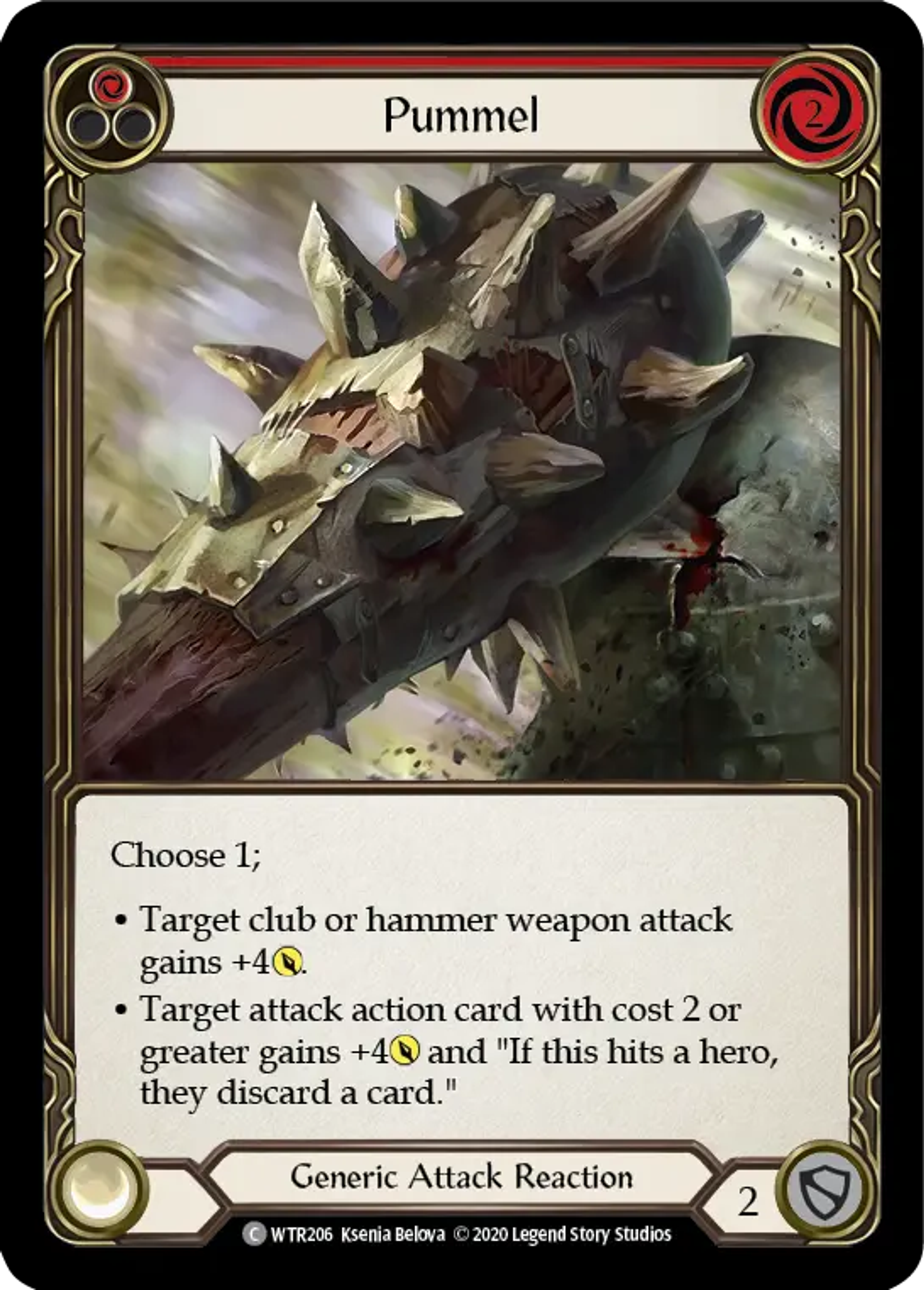 Pummel (Red) — Welcome to Rathe - Unlimited — Flesh and Blood
