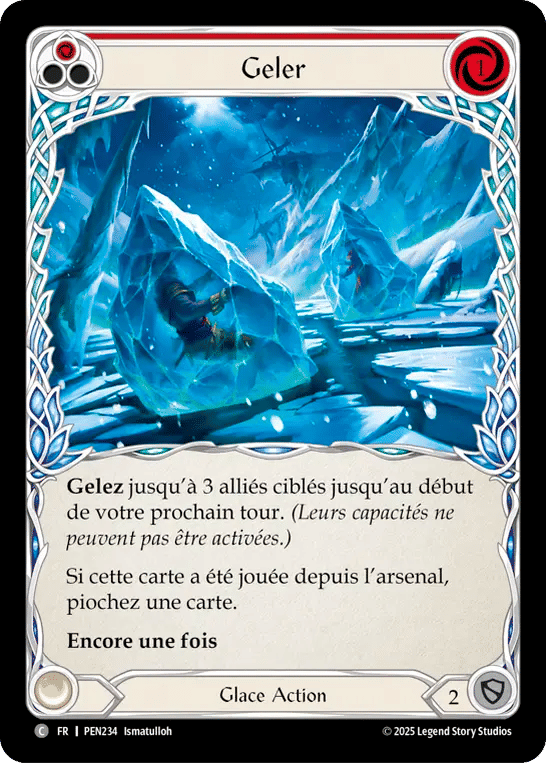 Put on Ice (Red) — Compendium of Rathe — Flesh and Blood