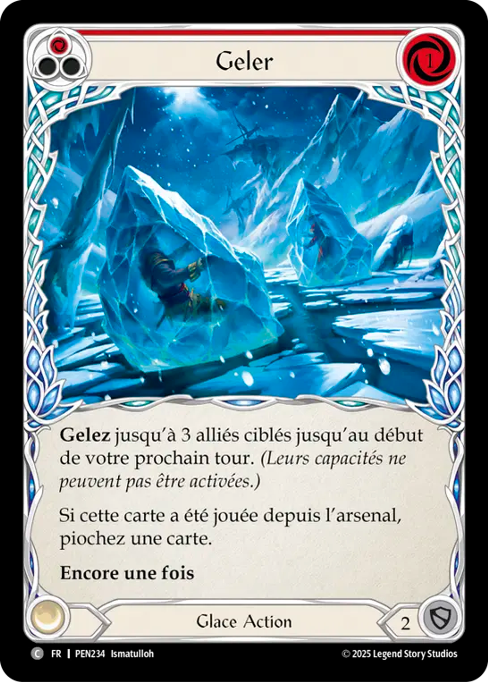 Put on Ice (Red) — Compendium of Rathe — Flesh and Blood