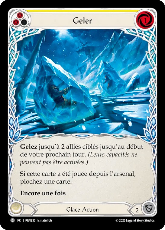 Put on Ice (Yellow) — Compendium of Rathe — Flesh and Blood