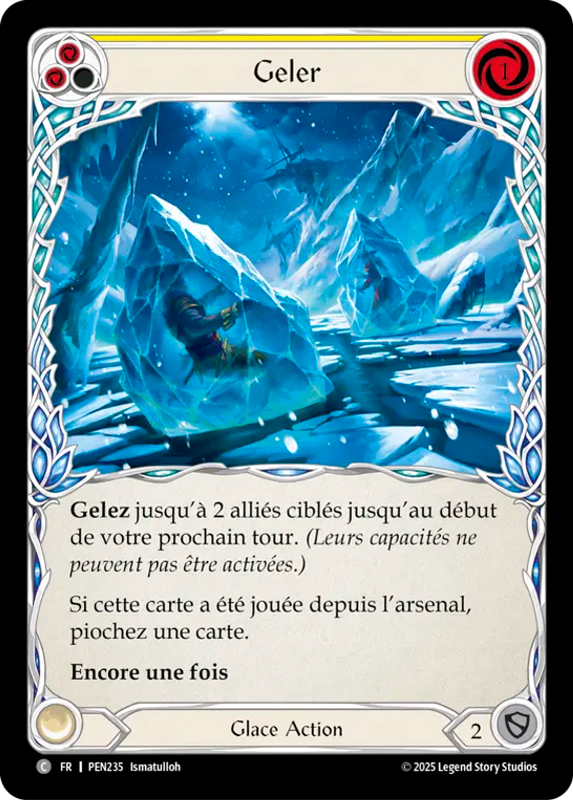 Put on Ice (Yellow) — Compendium of Rathe — Flesh and Blood