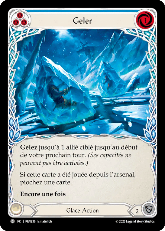 Put on Ice (Blue) — Compendium of Rathe — Flesh and Blood