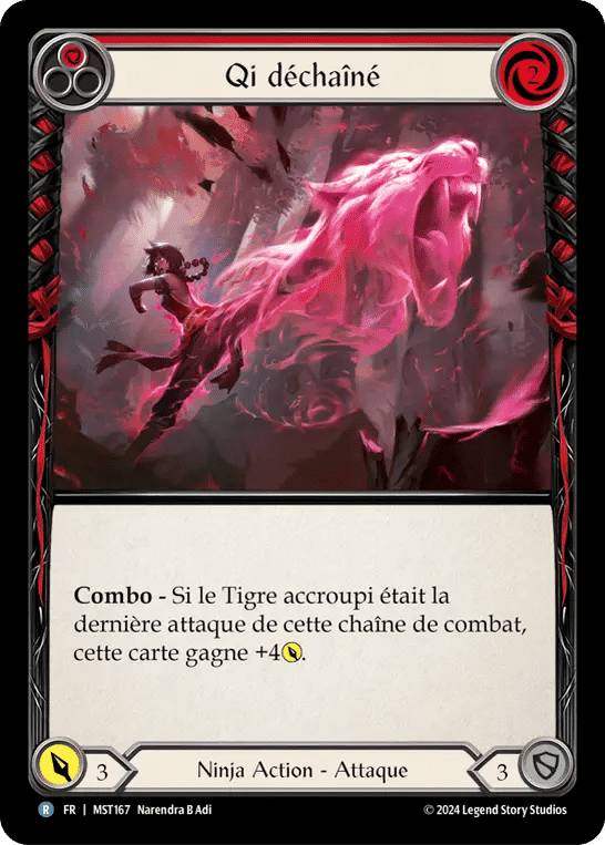 Qi déchaîné — Part the Mistveil — Flesh and Blood