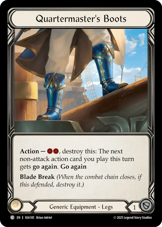 Quartermaster's Boots — High Seas — Flesh and Blood
