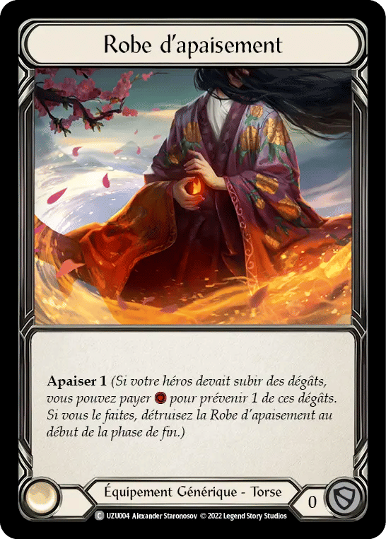Robe d’apaisement — Uzuri - Blitz Deck — Flesh and Blood