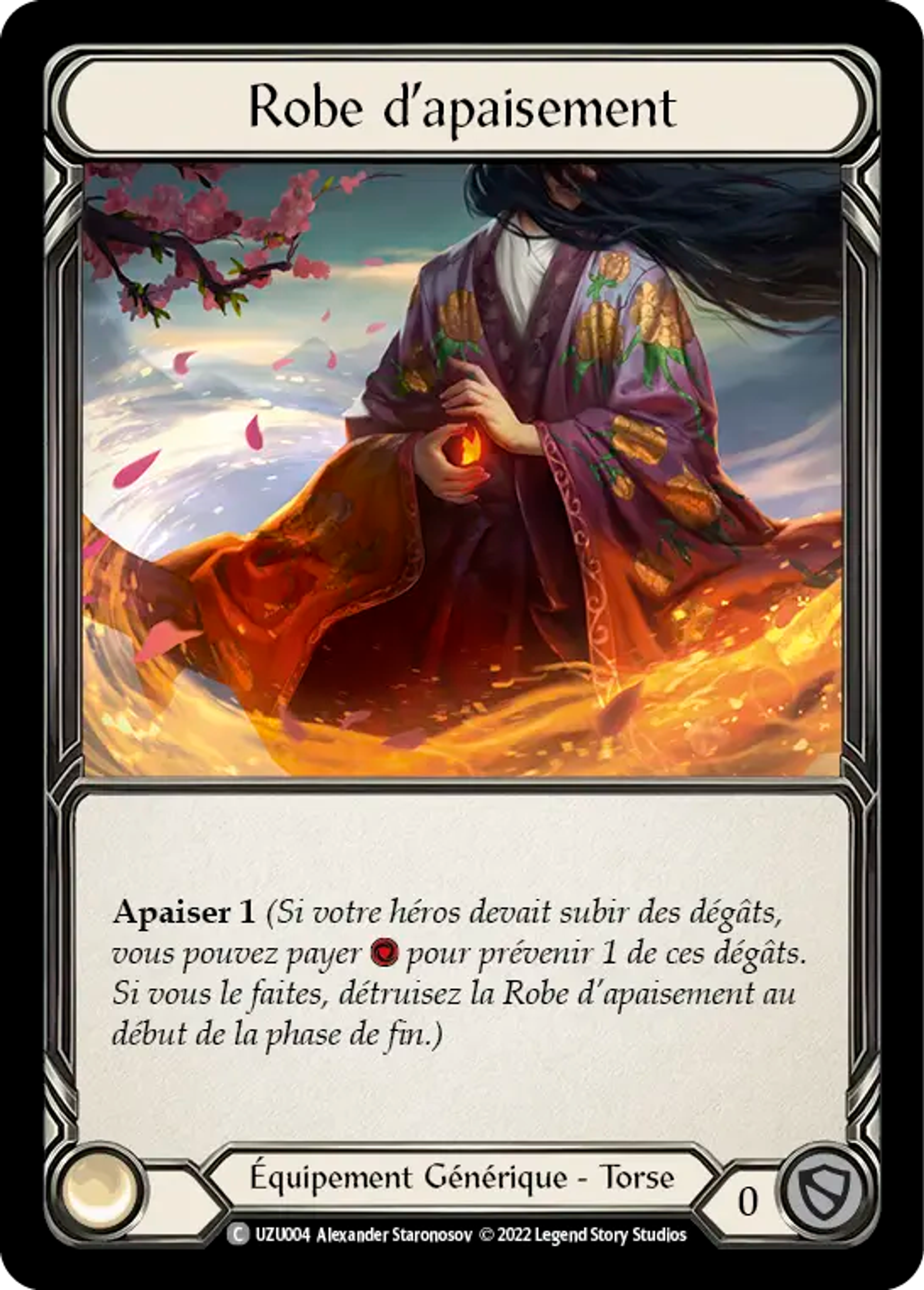Robe d’apaisement — Uzuri - Blitz Deck — Flesh and Blood