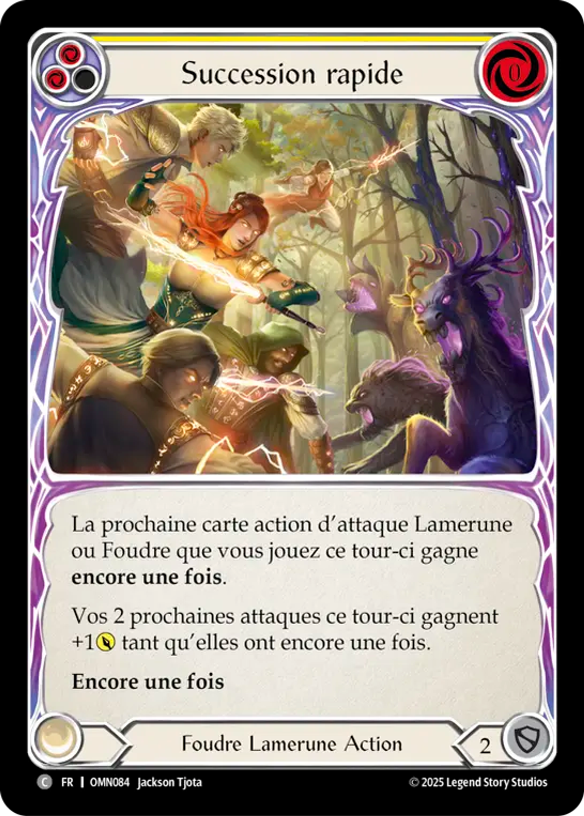 Succession rapide — Omens of the Third Age — Flesh and Blood