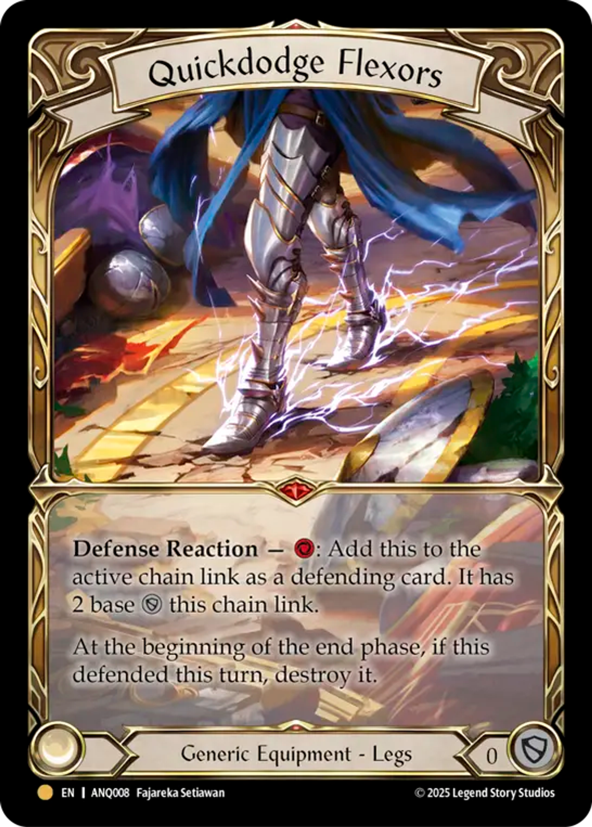 Quickdodge Flexors — Compendium of Rathe - Antiquity Pack — Flesh and Blood