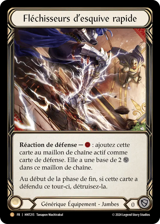 Fléchisseurs d’esquive rapide — The Hunted — Flesh and Blood