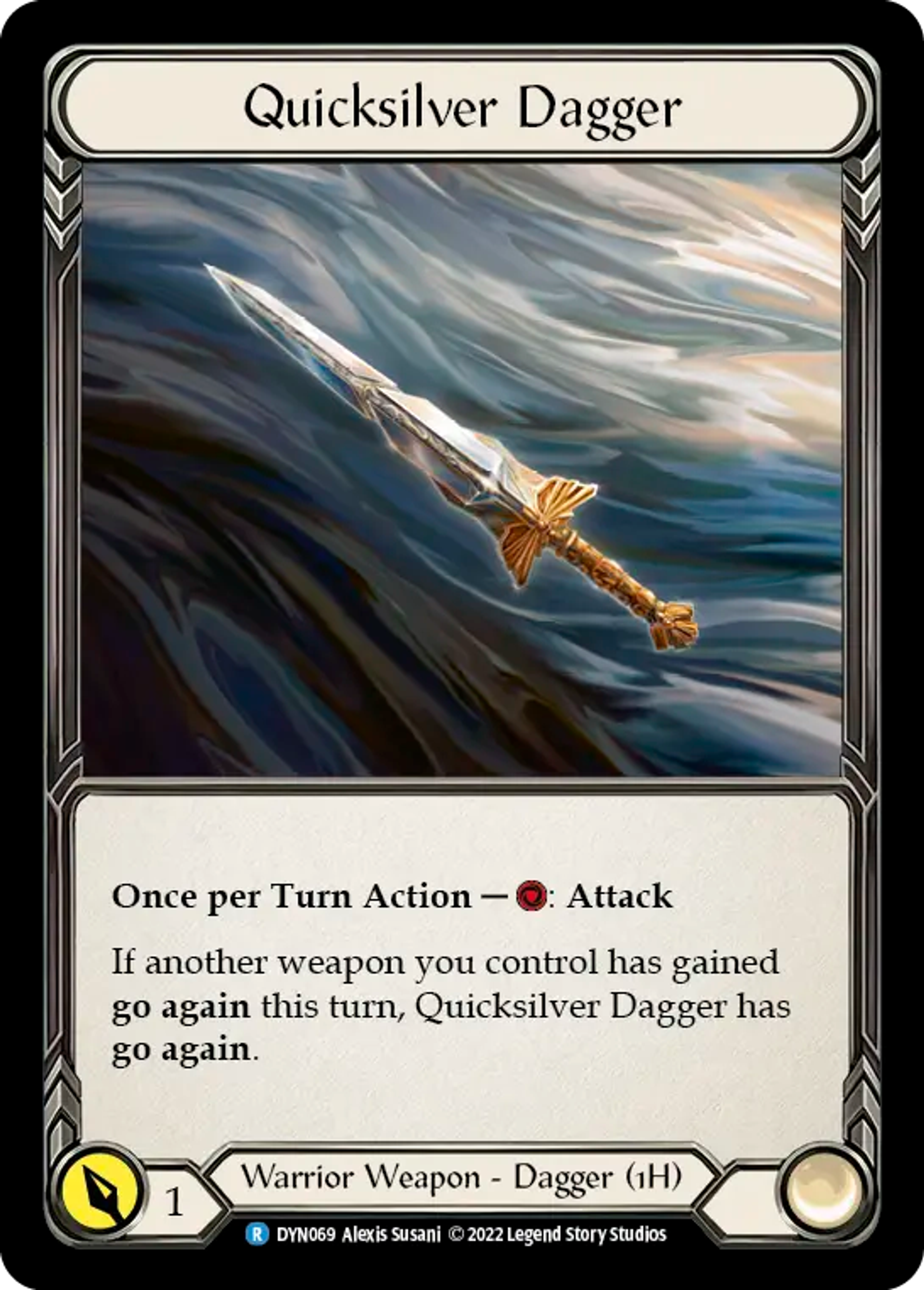 Quicksilver Dagger — Dynasty — Flesh and Blood