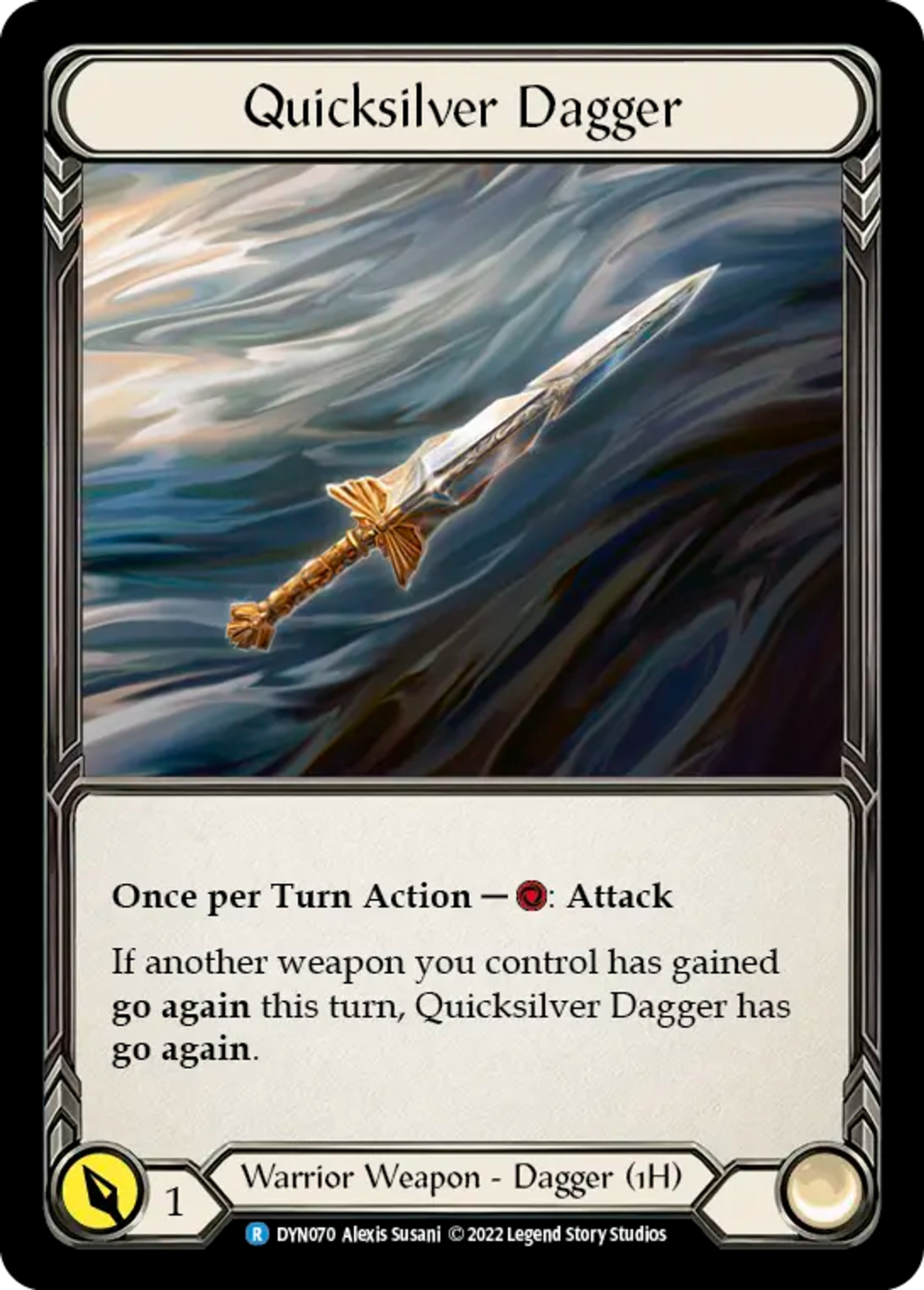 Quicksilver Dagger — Dynasty — Flesh and Blood