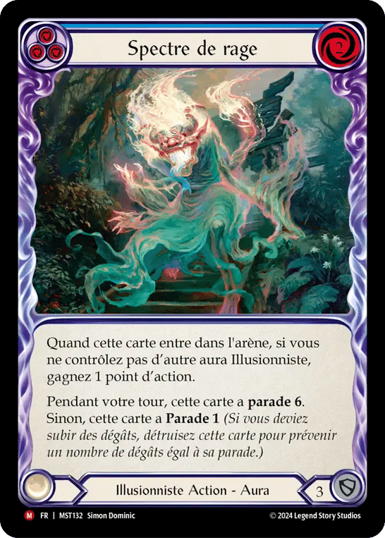Spectre de rage — Part the Mistveil — Flesh and Blood
