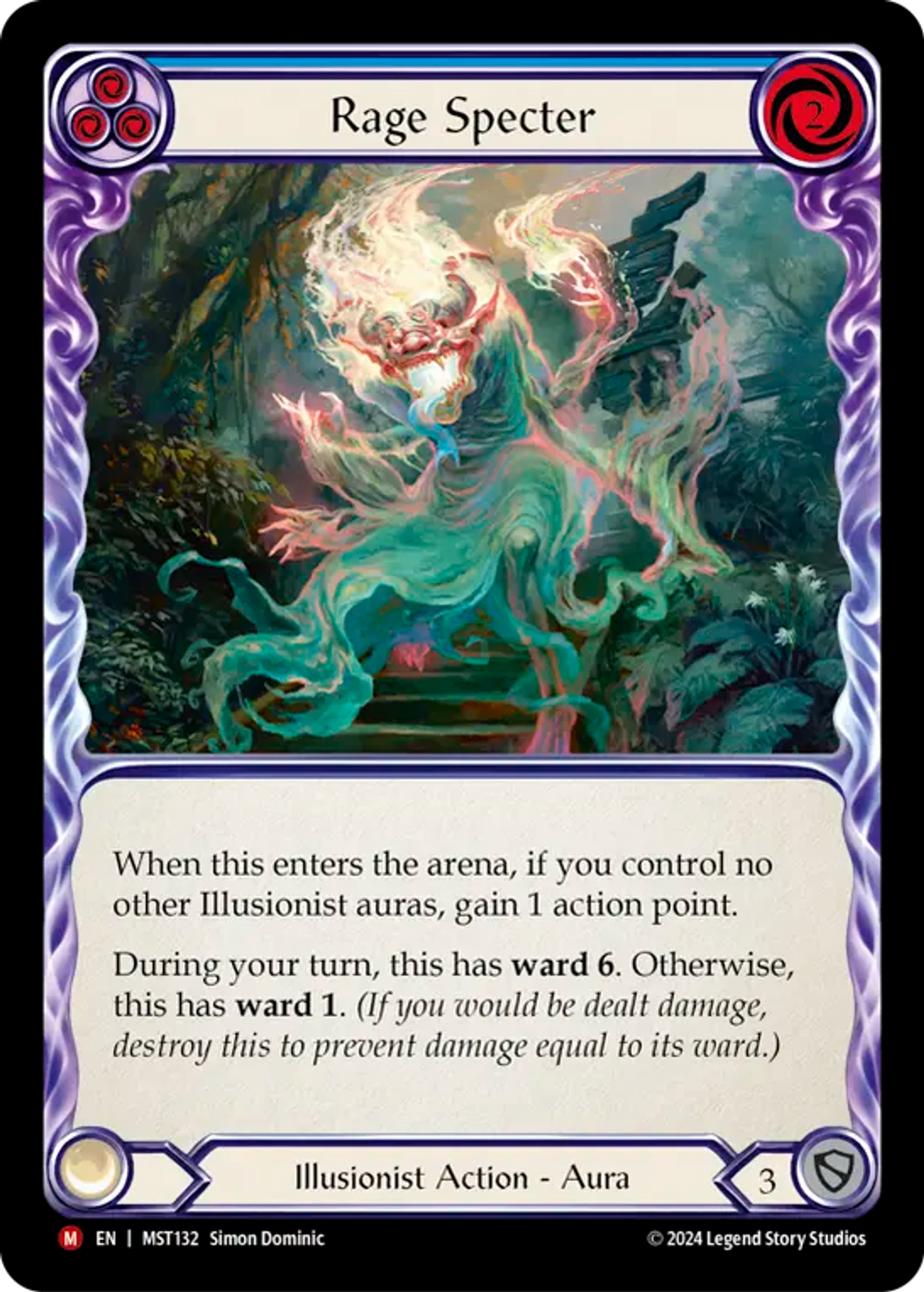 Spectre de rage — Part the Mistveil — Flesh and Blood