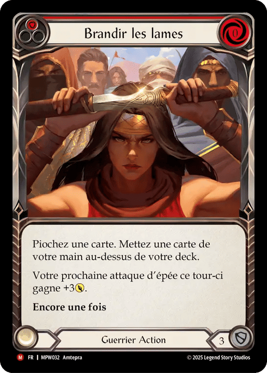 Brandir les lames — Mastery Pack Warrior — Flesh and Blood
