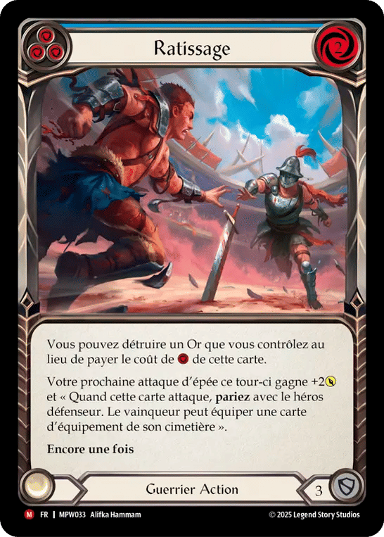 Rake Back — Mastery Pack Warrior — Flesh and Blood