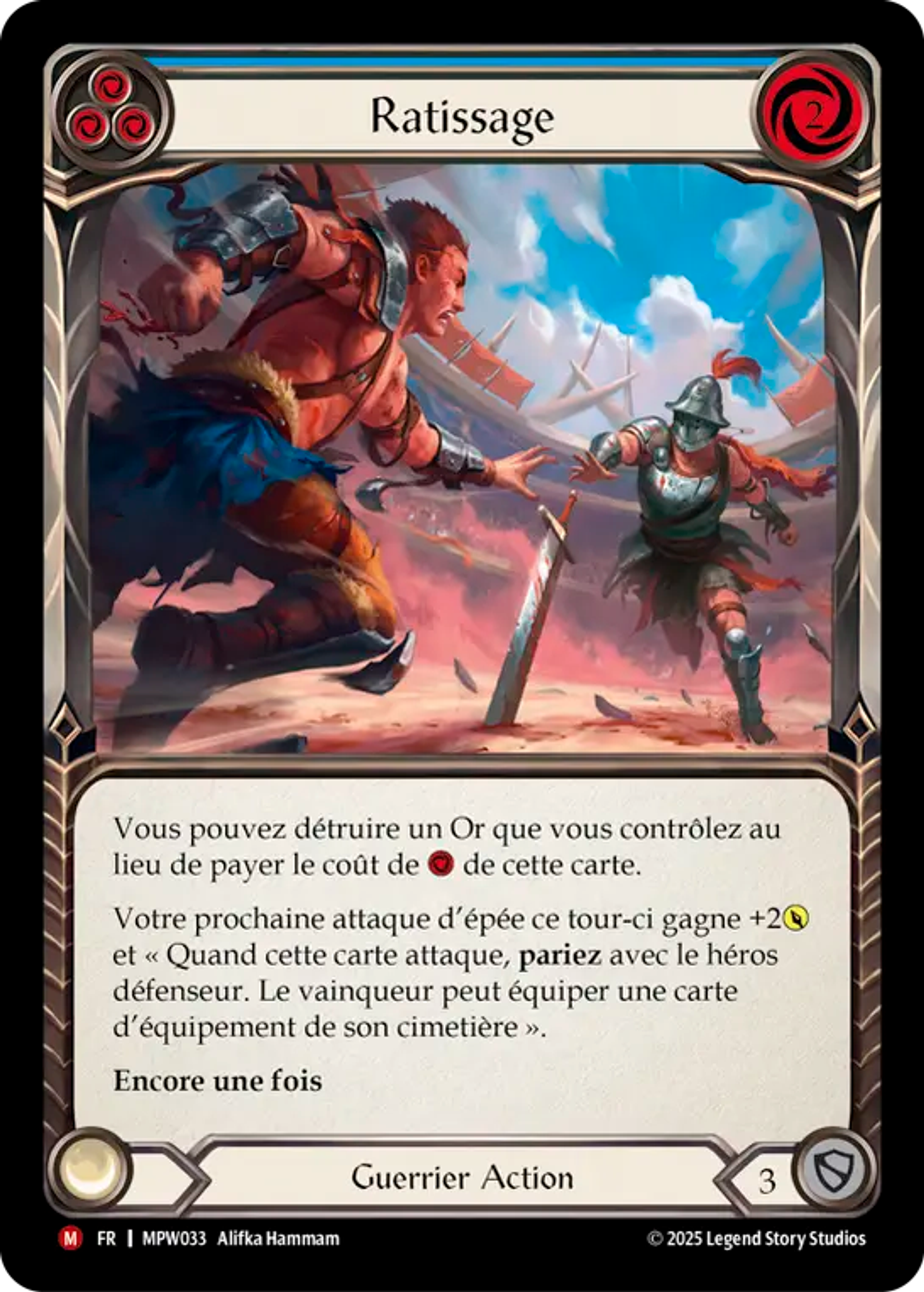 Rake Back — Mastery Pack Warrior — Flesh and Blood