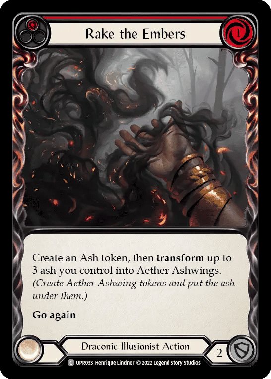 Rake the Embers (Red) — Uprising — Flesh and Blood
