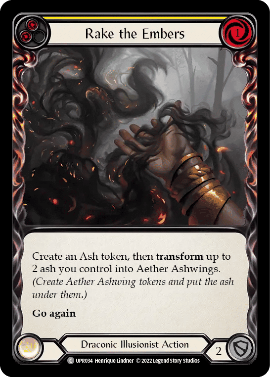 Rake the Embers (Yellow) — Uprising — Flesh and Blood