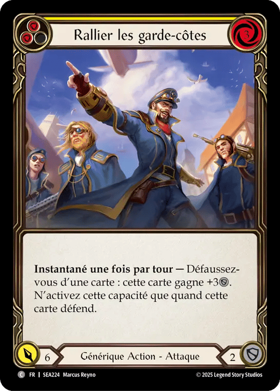 Rallier les garde-côtes — High Seas — Flesh and Blood