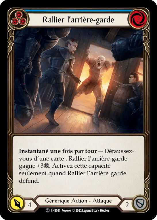 Rallier l’arrière-garde — Bravo - Blitz Deck — Flesh and Blood
