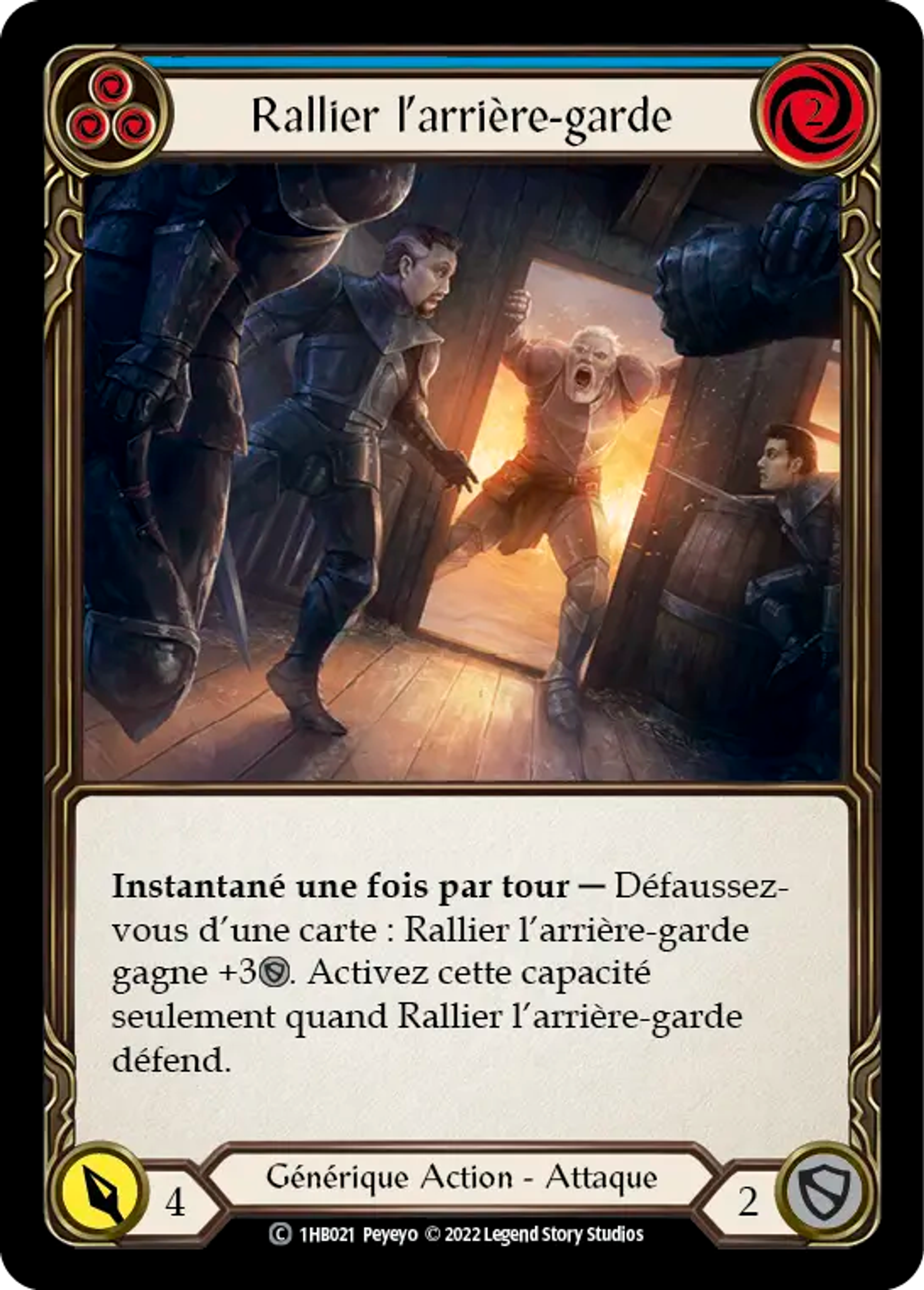 Rallier l’arrière-garde — Bravo - Blitz Deck — Flesh and Blood