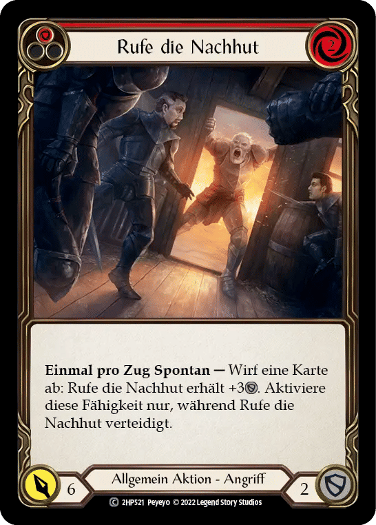 Rally the Rearguard (Red) — History Pack 2 - Black Label — Flesh and Blood