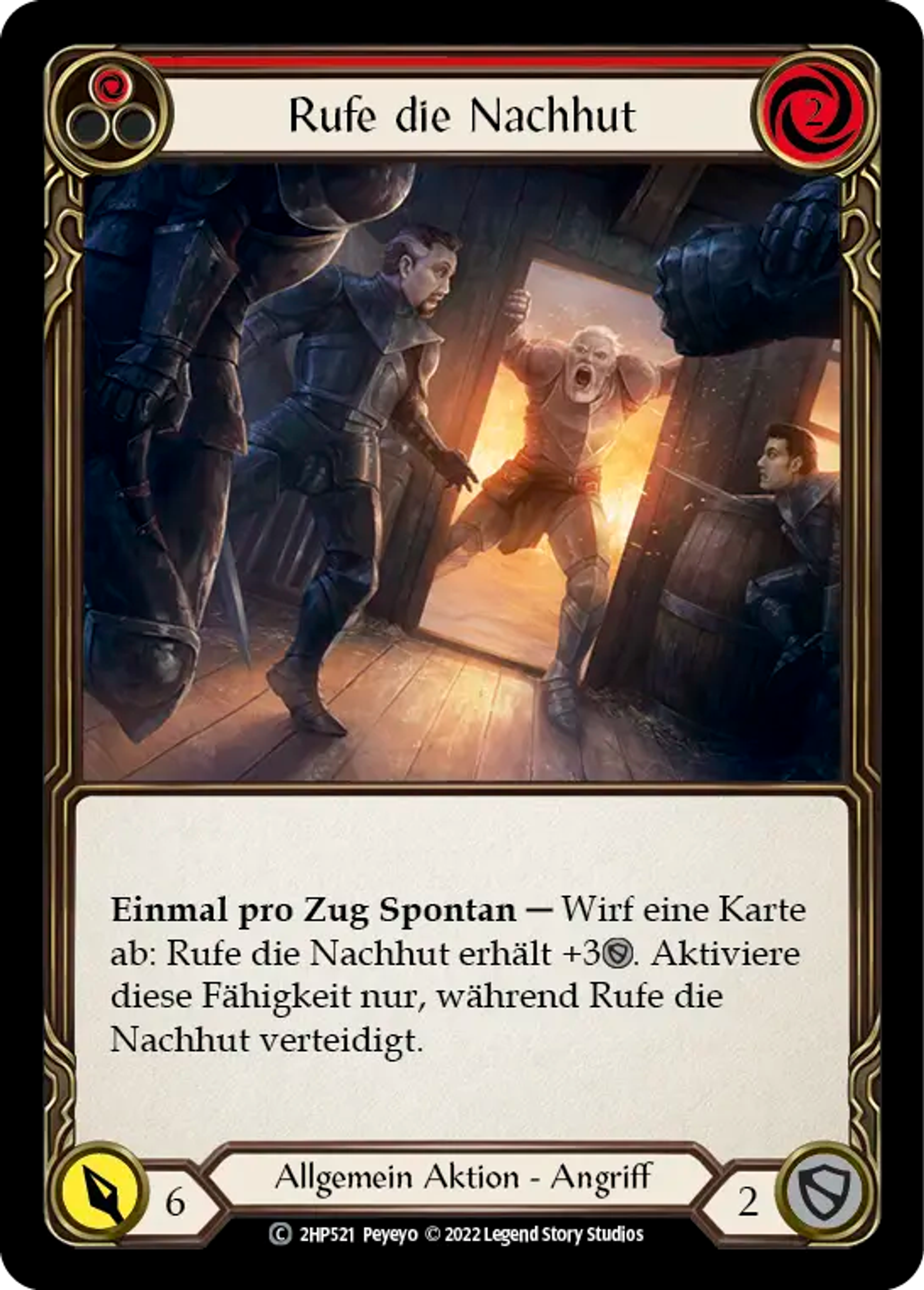 Rally the Rearguard (Red) — History Pack 2 - Black Label — Flesh and Blood