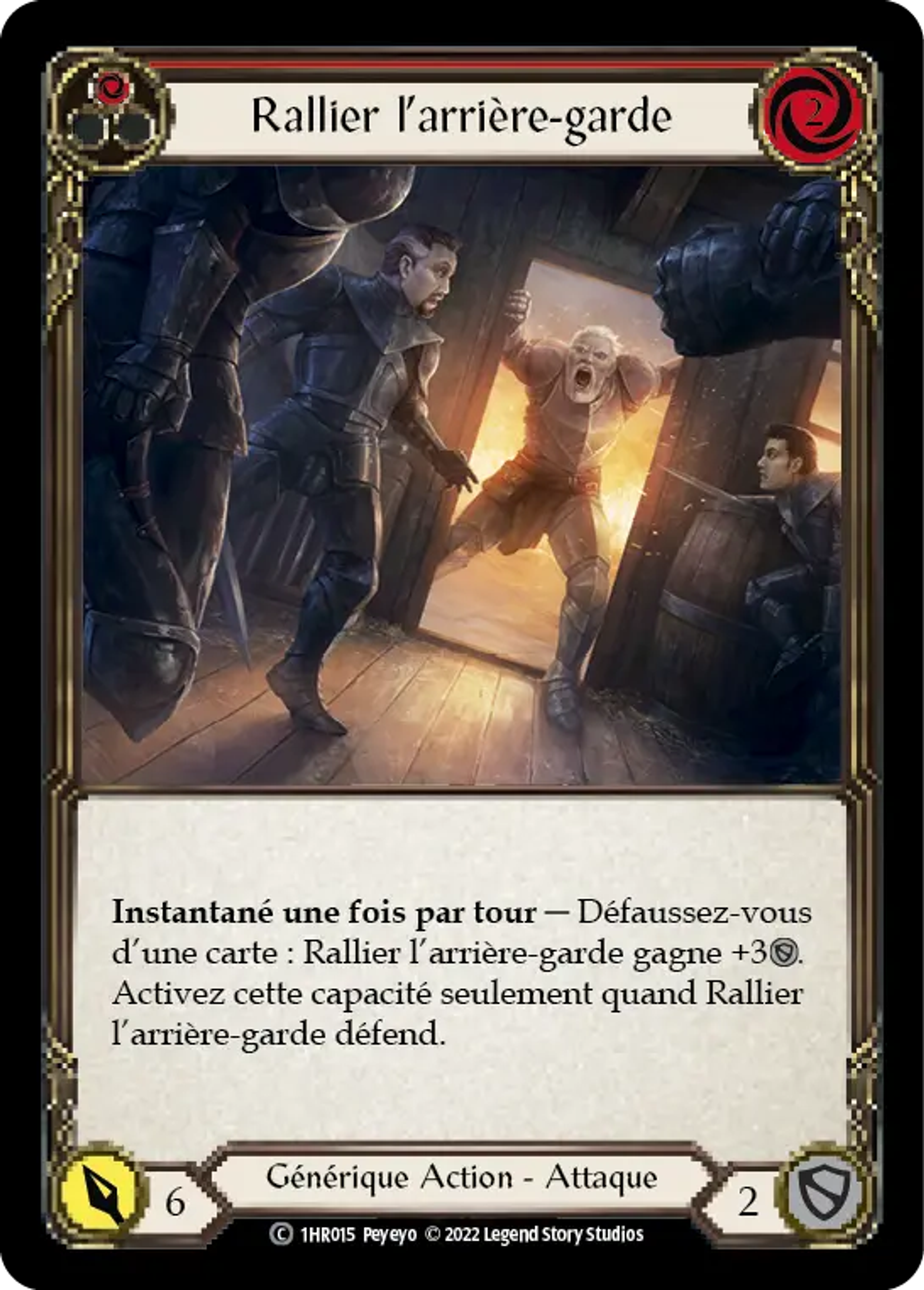 Rallier l’arrière-garde — Rhinar - Blitz Deck — Flesh and Blood