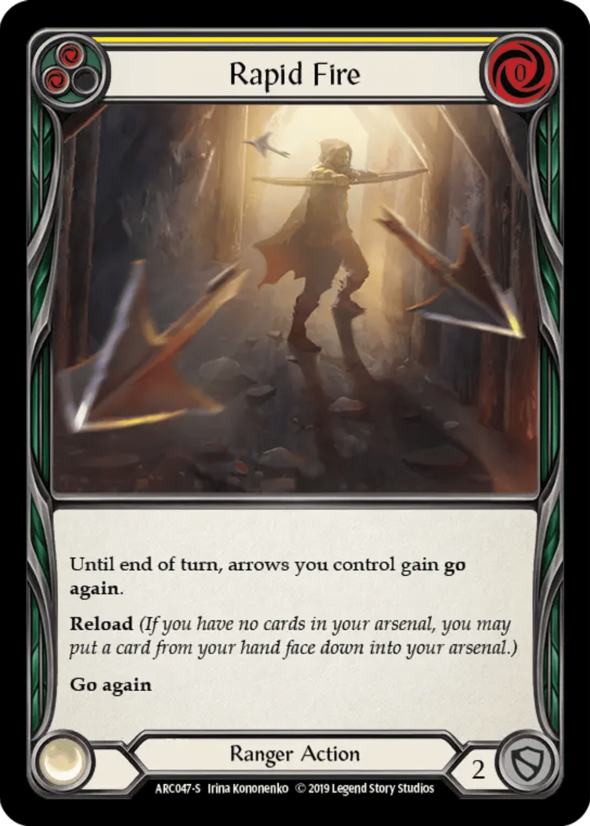 Rapid Fire from Arcane Rising - Flesh and Blood