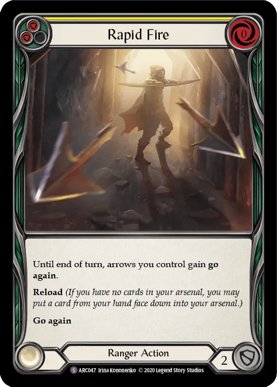Rapid Fire — Arcane Rising - Unlimited — Flesh and Blood